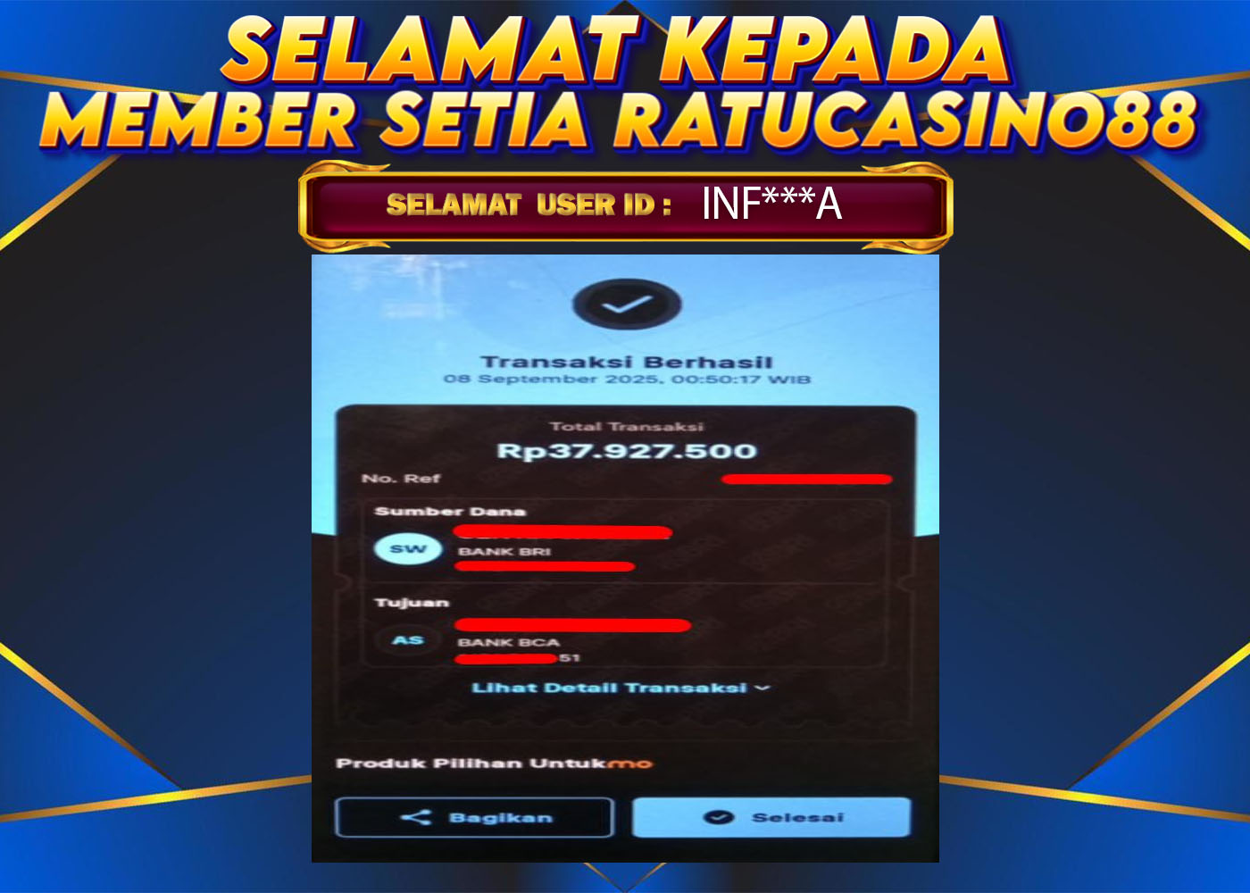 WITHDRAWAL MEMBER 52